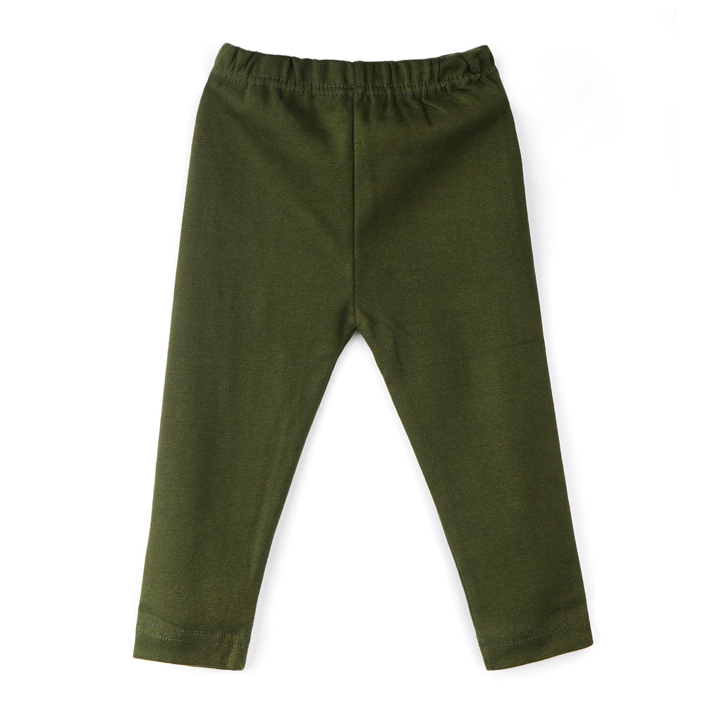 Kikidoo Kids Rib Innerwear Forest Green