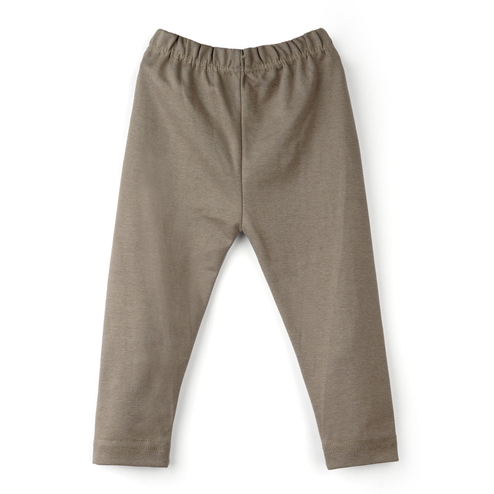 Kikidoo Kids Rib Innerwear Dark Grey