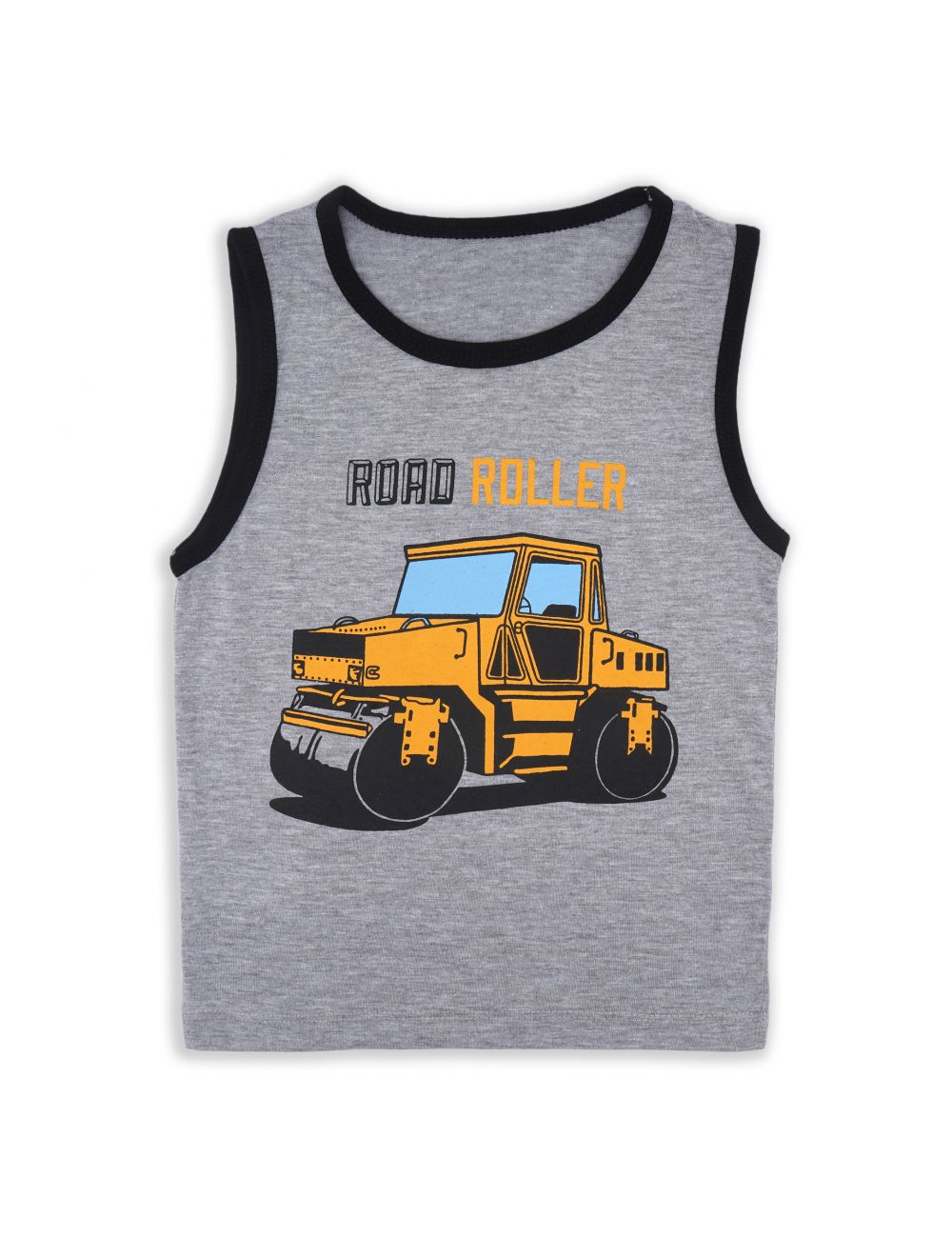 Kids Sandos With Shorts Roller Grey & Black
