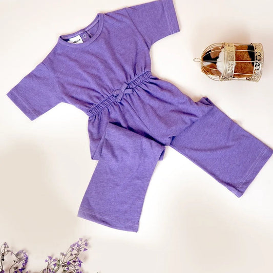 Girls Jumpsuit Purple