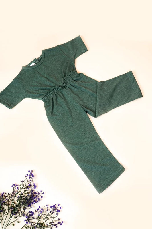 Girls Jumpsuit Green