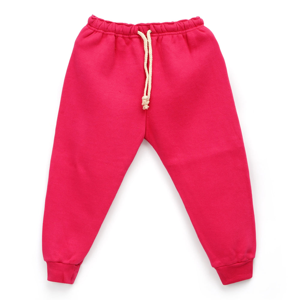Kikidoo Kids Raglan Tracksuit Grey & Pink