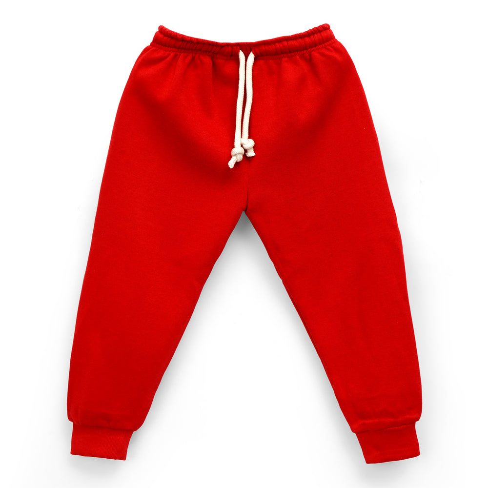 Kikidoo Kids Raglan Tracksuit Grey & Red