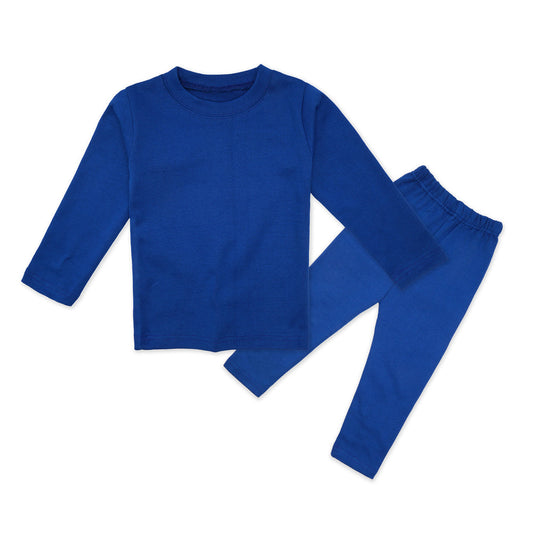 Kikidoo Kids Rib Innerwear Royal Blue
