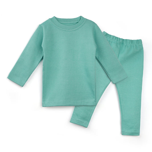 Kikidoo Kids Rib Innerwear Sky Blue