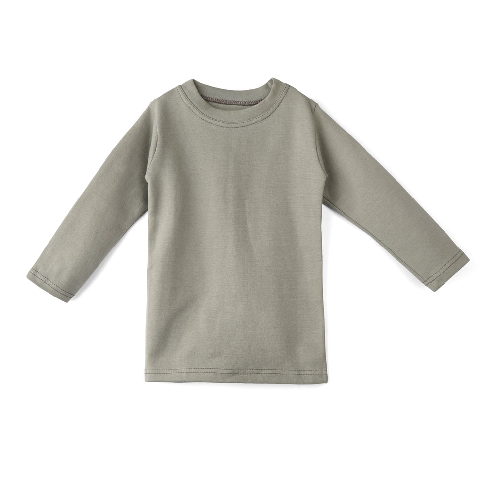 Kikidoo Kids Rib Innerwear Light Grey