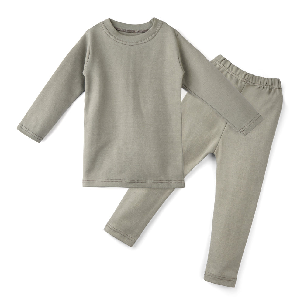 Kikidoo Kids Rib Innerwear Light Grey