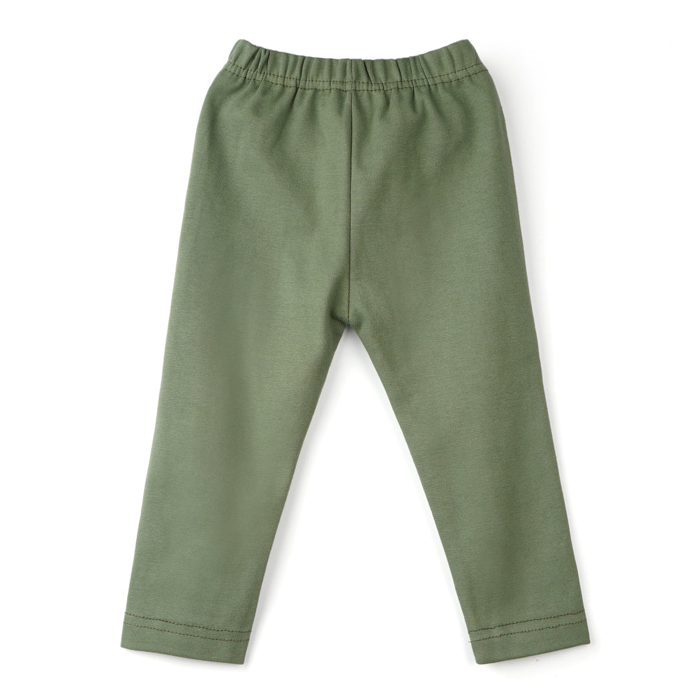 Kikidoo Kids Rib Innerwear Middle Green