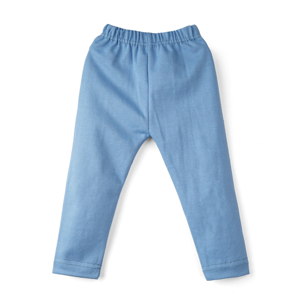 Kikidoo Kids Rib Innerwear Cerulean Blue