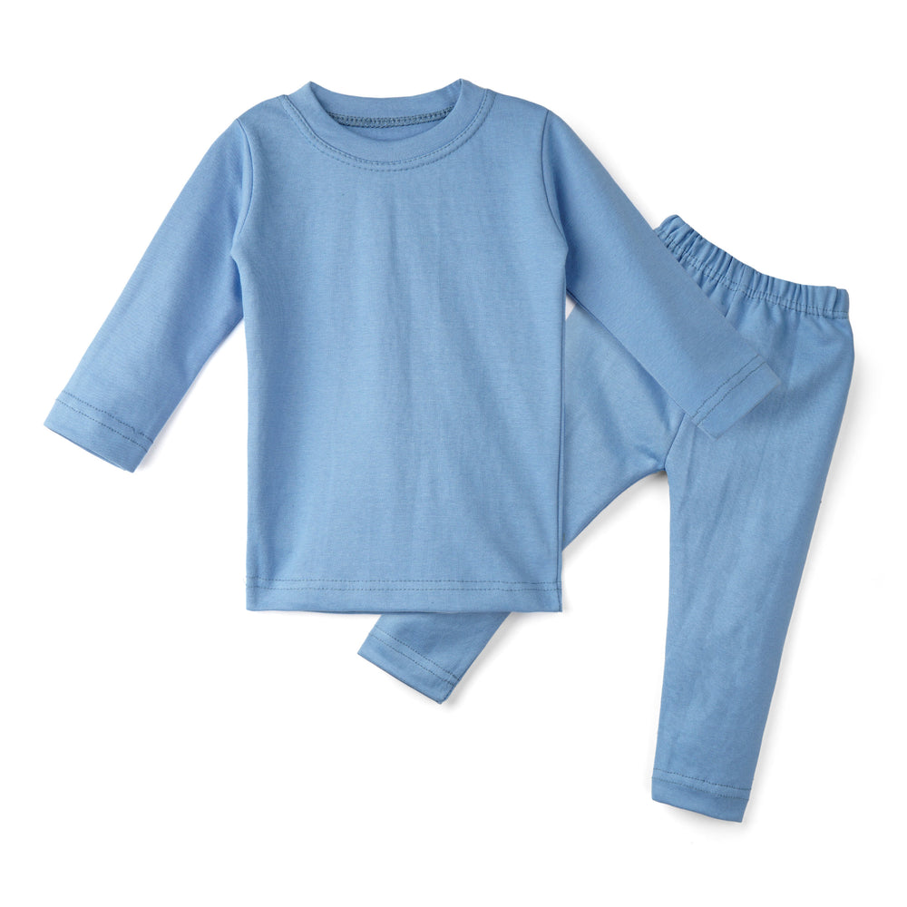 Kikidoo Kids Rib Innerwear Cerulean Blue