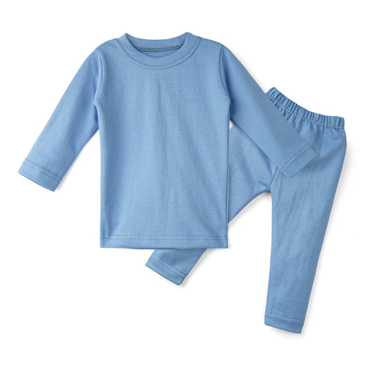 Kikidoo Kids Rib Innerwear Cerulean Blue