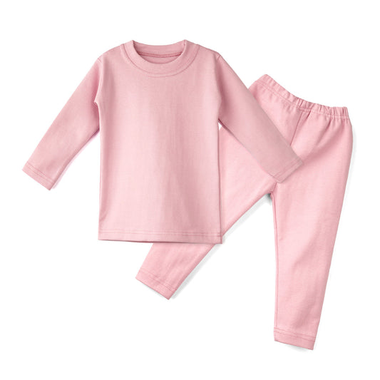 Kikidoo Kids Rib Innerwear Baby Pink