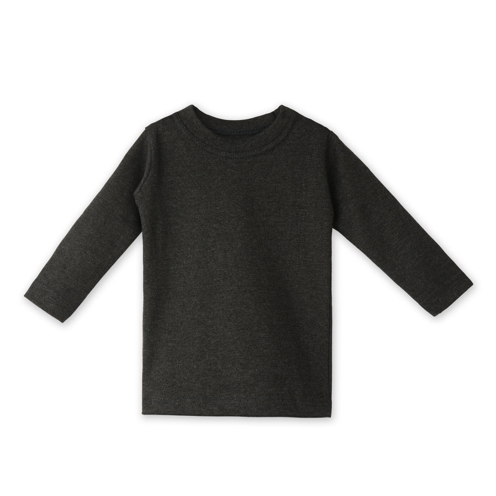 Kikidoo Kids Rib Innerwear Charcoal