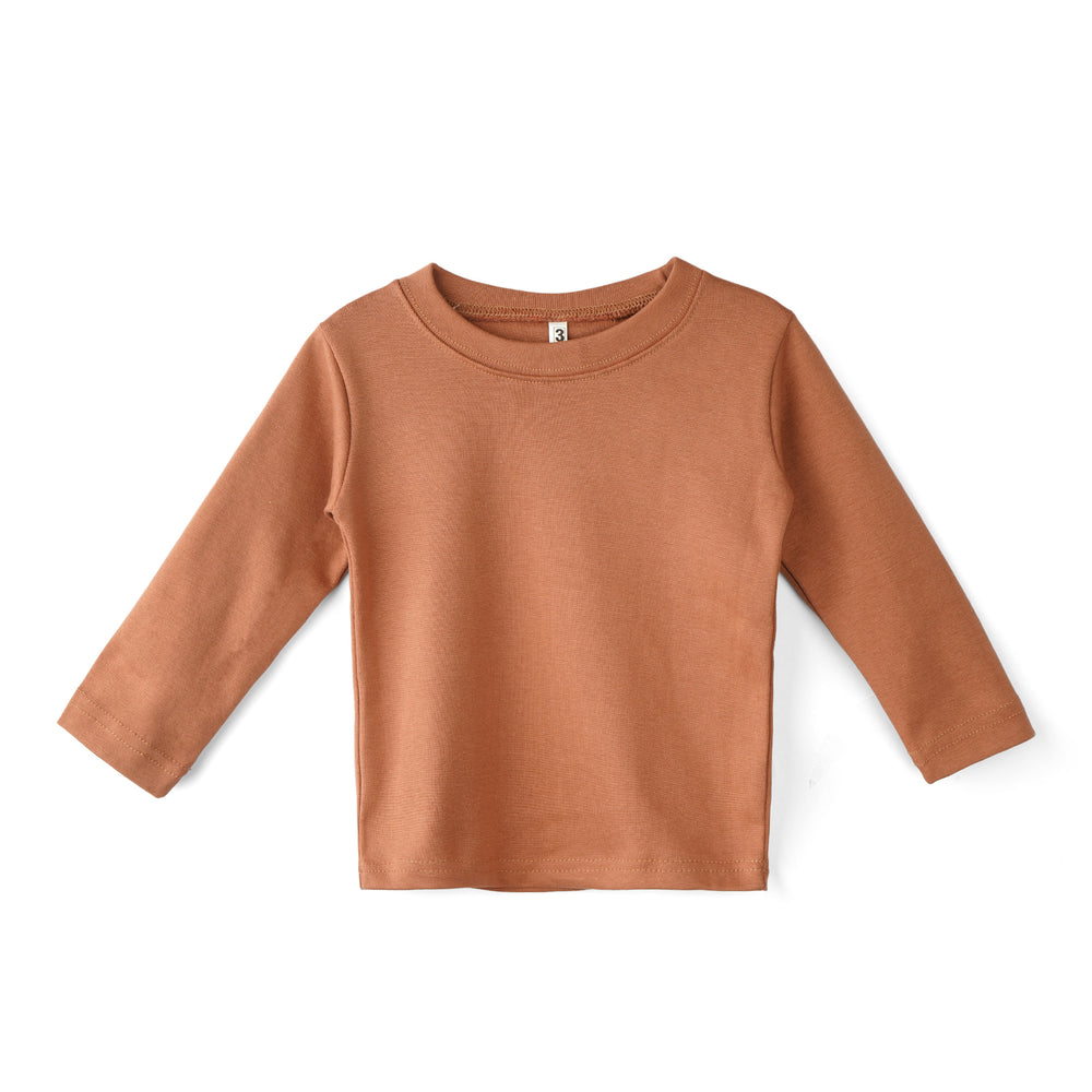 Kikidoo Kids Rib Innerwear Brown