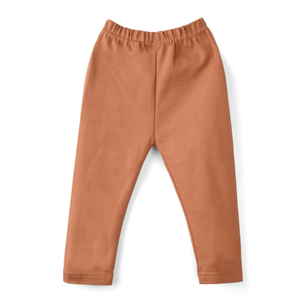 Kikidoo Kids Rib Innerwear Brown