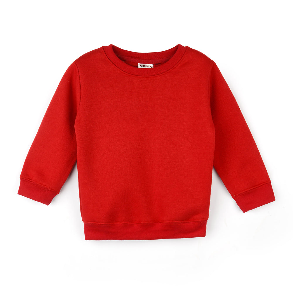 Kikidoo  Kids Plain Tracksuit Red & Black
