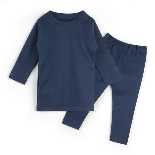 Kikidoo Kids Rib Innerwear Blue