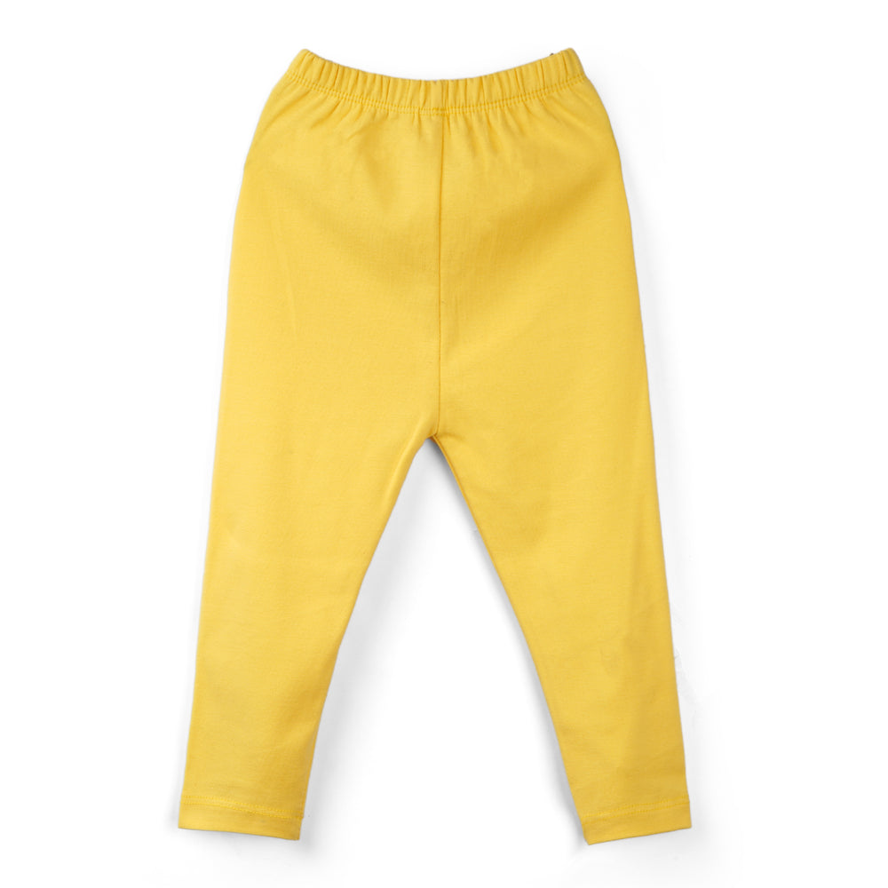 Kikidoo Kids Rib Innerwear Yellow