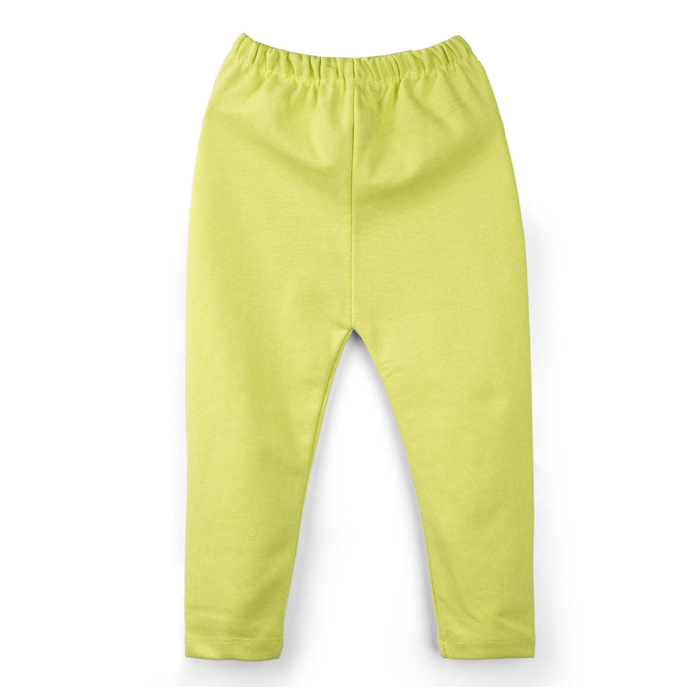Kikidoo Kids Rib Innerwear Lemon Green