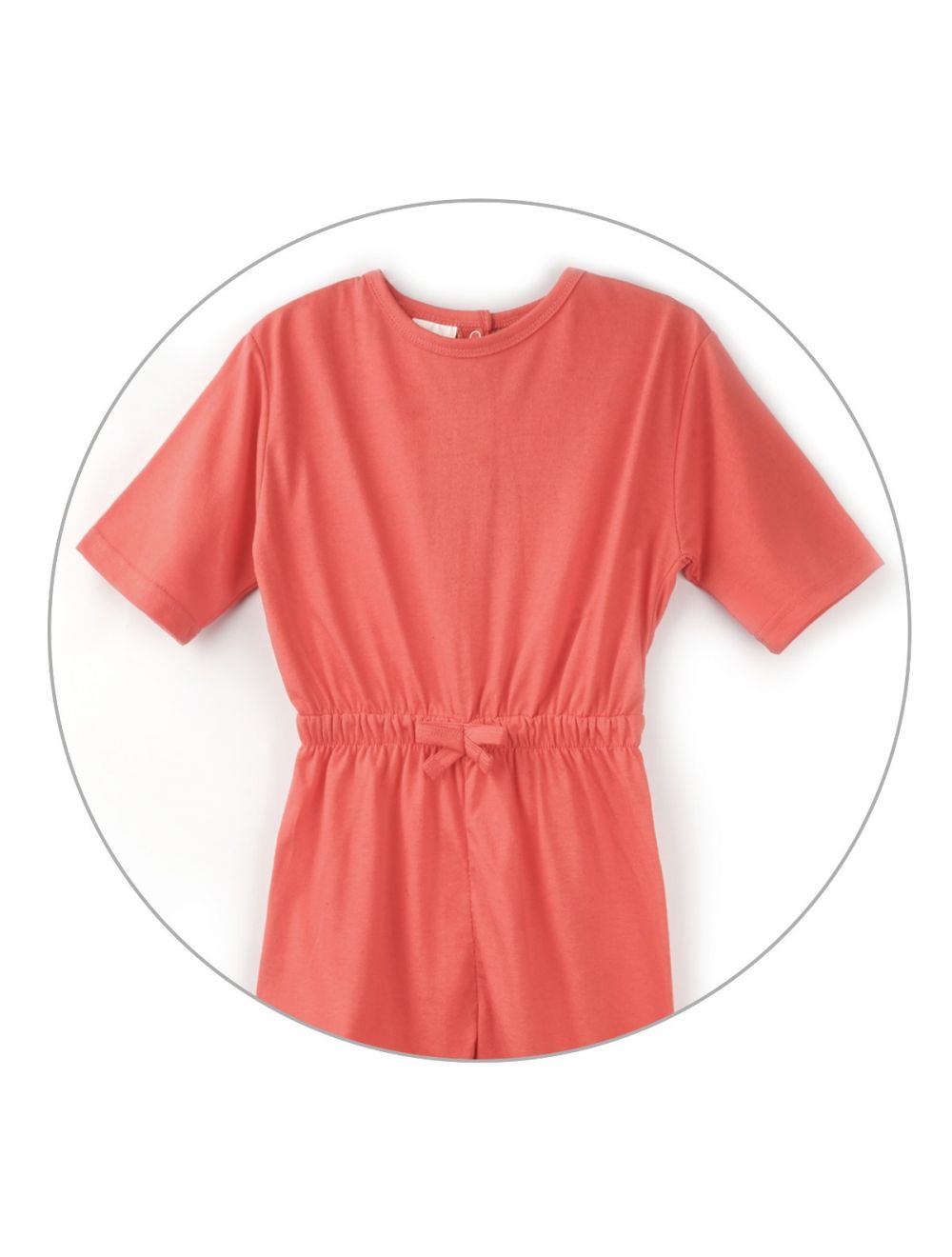 Girls Jumpsuit Blush Pink