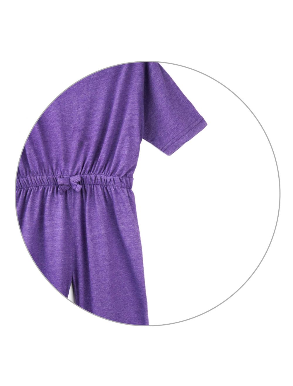 Girls Jumpsuit Purple
