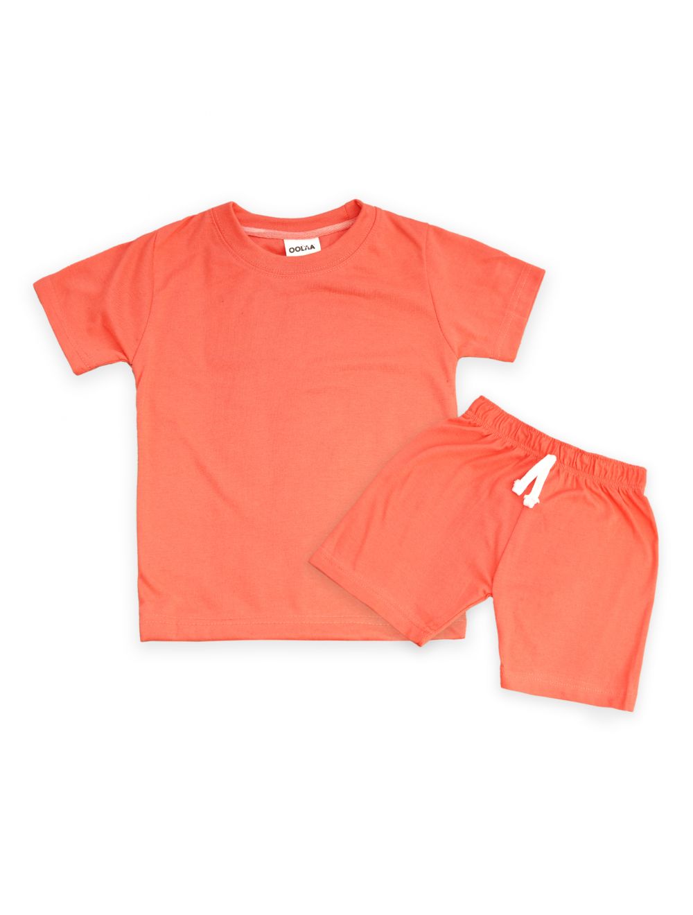 Kids Shirt & Short Set Peach