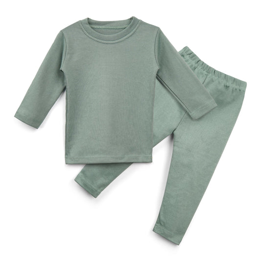 Kikidoo Kids Rib Innerwear Mint Green
