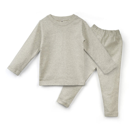 Kikidoo Kids Rib Innerwear Grey