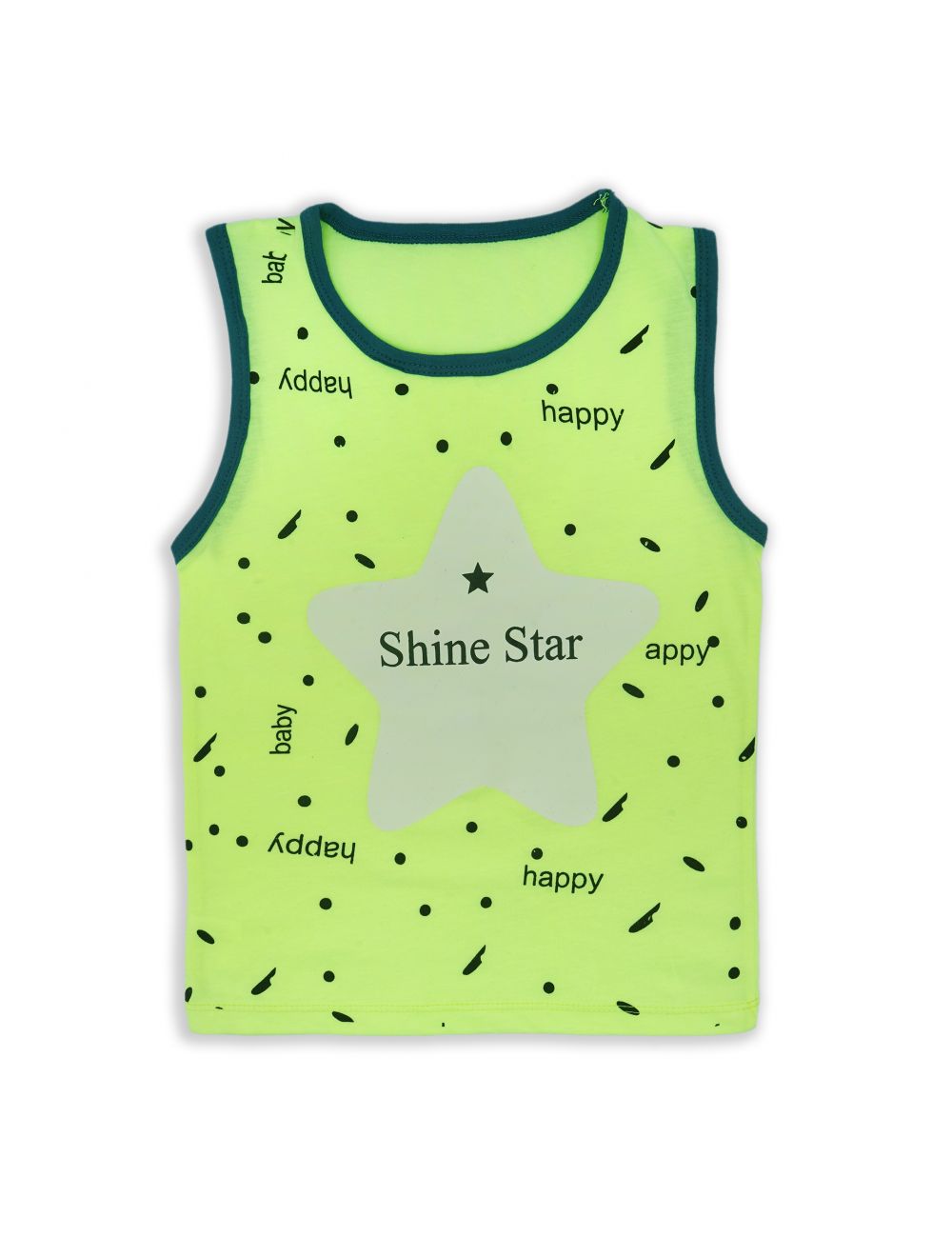 Kids Sandos With Shorts Shine Star Green & Blue
