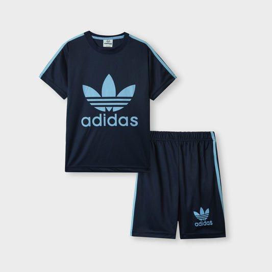 Kikidoo Kids Short Set Navy Blue
