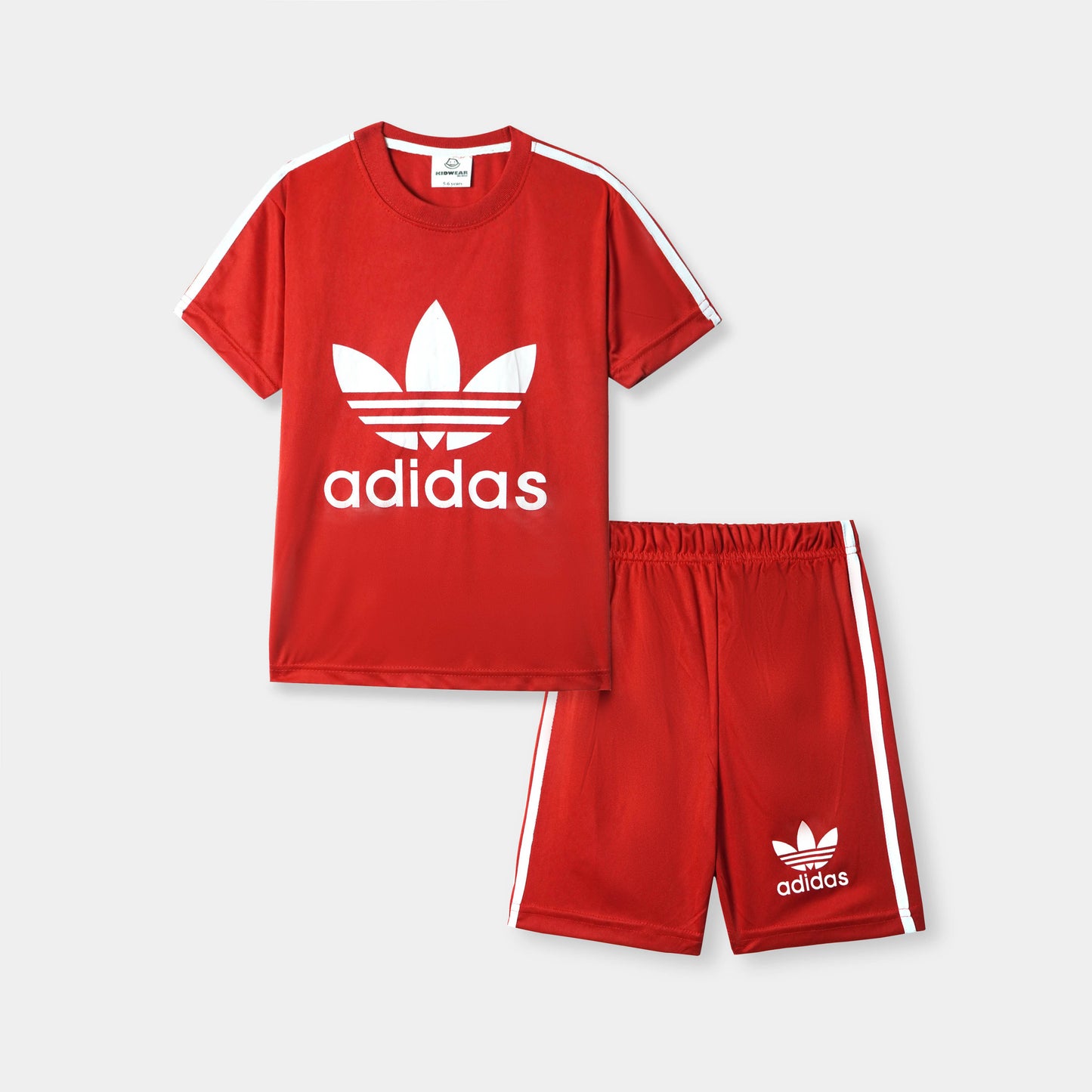 Kikidoo Kids Short Set Red