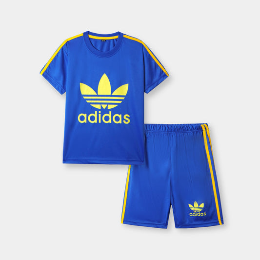 Kikidoo Kids Short Set Royal Blue