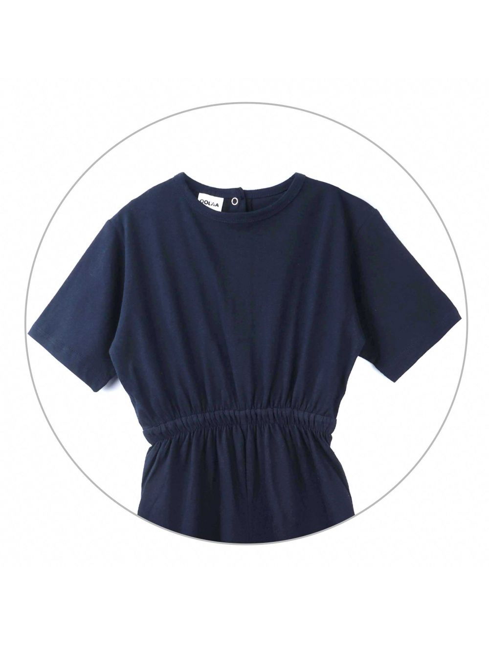 Girls Jumpsuit Navy Blue