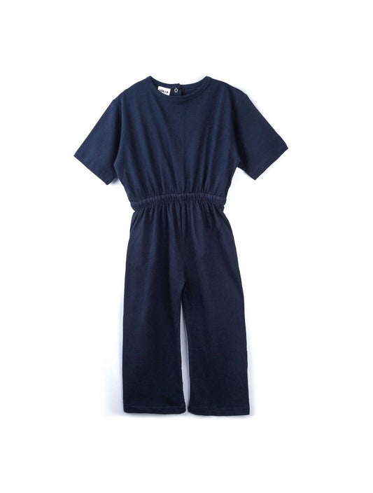 Girls Jumpsuit Navy Blue