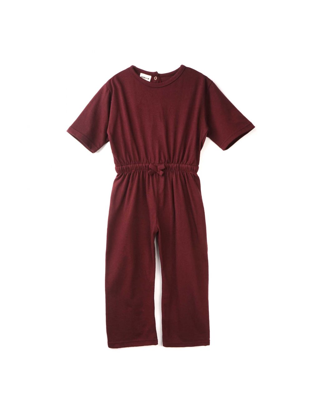 Girls Jumpsuit Maroon