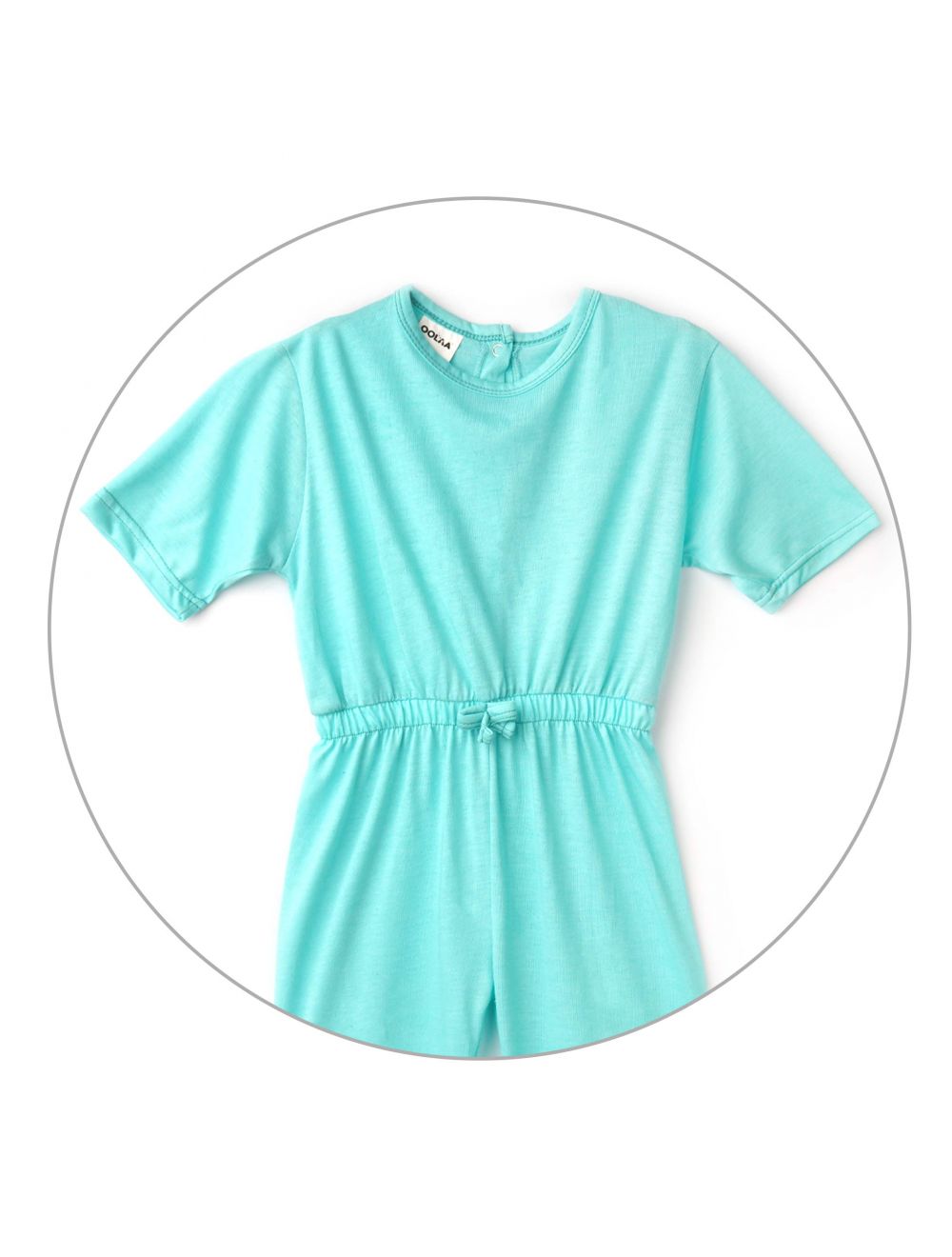 Girls Jumpsuit Sea Green