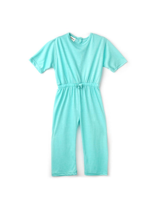 Girls Jumpsuit Sea Green